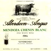 Goynechea_Angus_chenin blanc 1984